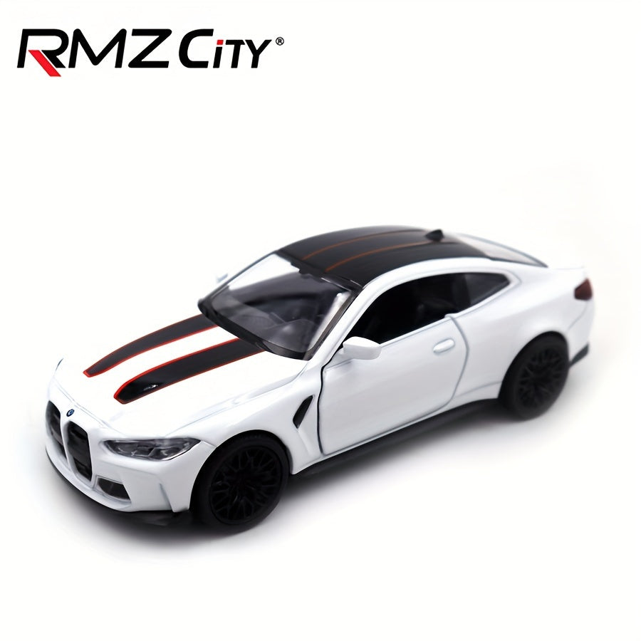 RMZ City 1:36 Scale BMW M4 CSL – Die-Cast Toy Car with Pull-Back Action