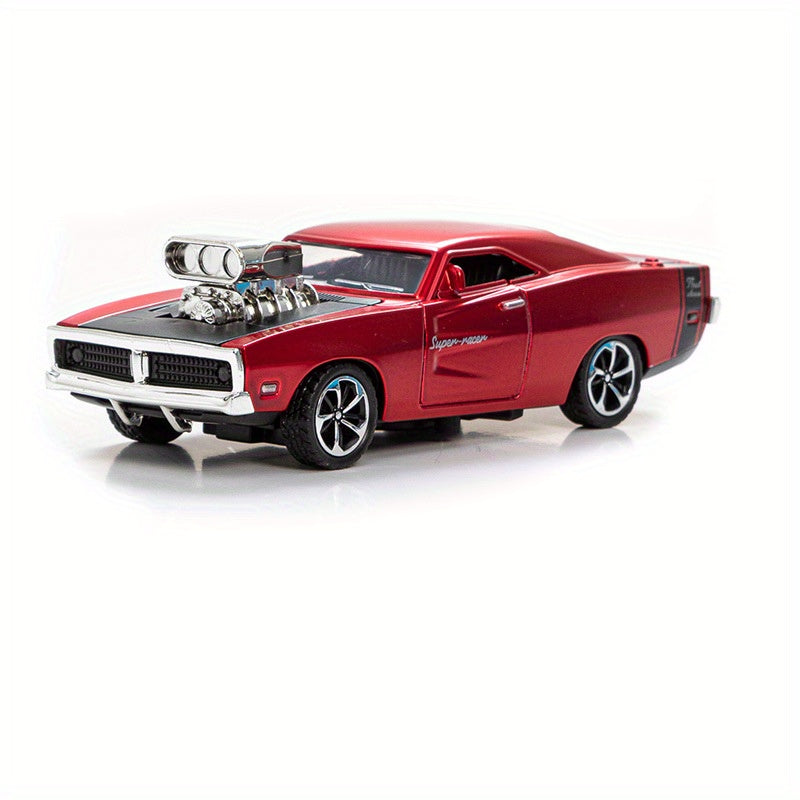 1:32 Alloy Sports Car Model – Openable Die-Cast Toy Car for Kids