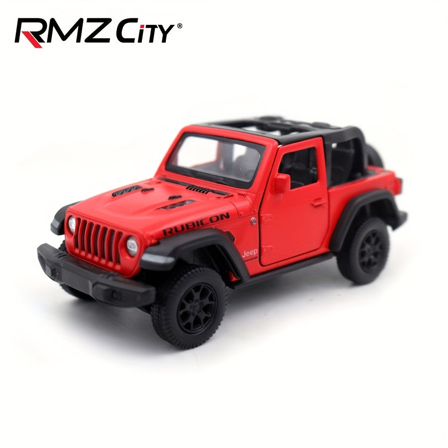 1:36 Golden Convertible Off-Road Vehicle Model – Pull-Back Toy Car Ornament