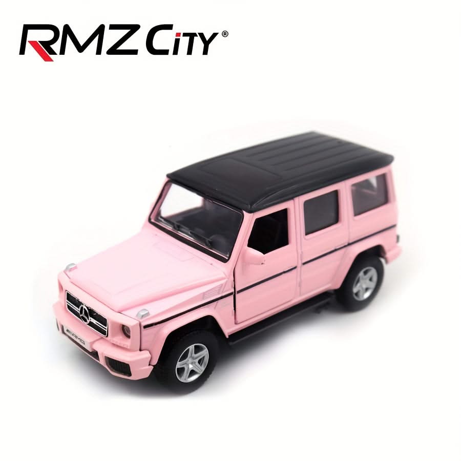 1:36 Scale Golden Mercedes-AMG G63 Off-Road Vehicle