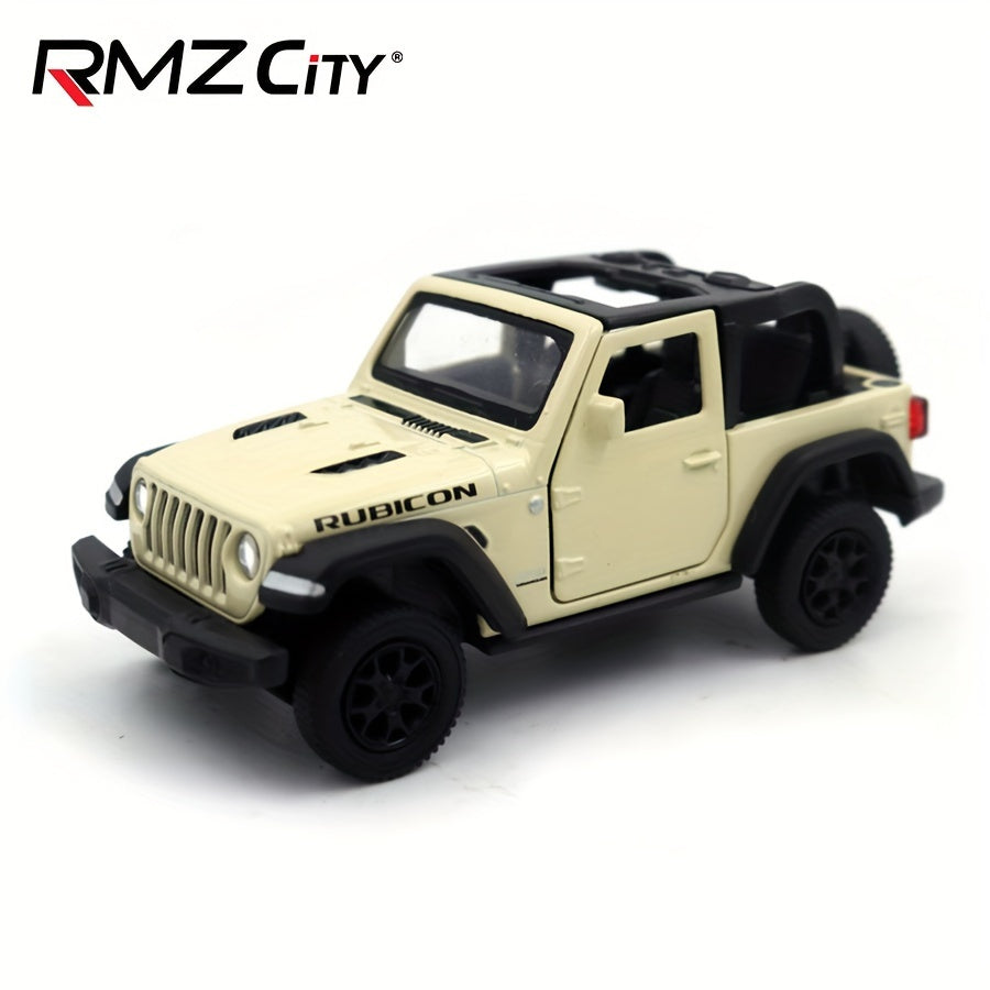 1:36 Golden Convertible Off-Road Vehicle Model – Pull-Back Toy Car Ornament