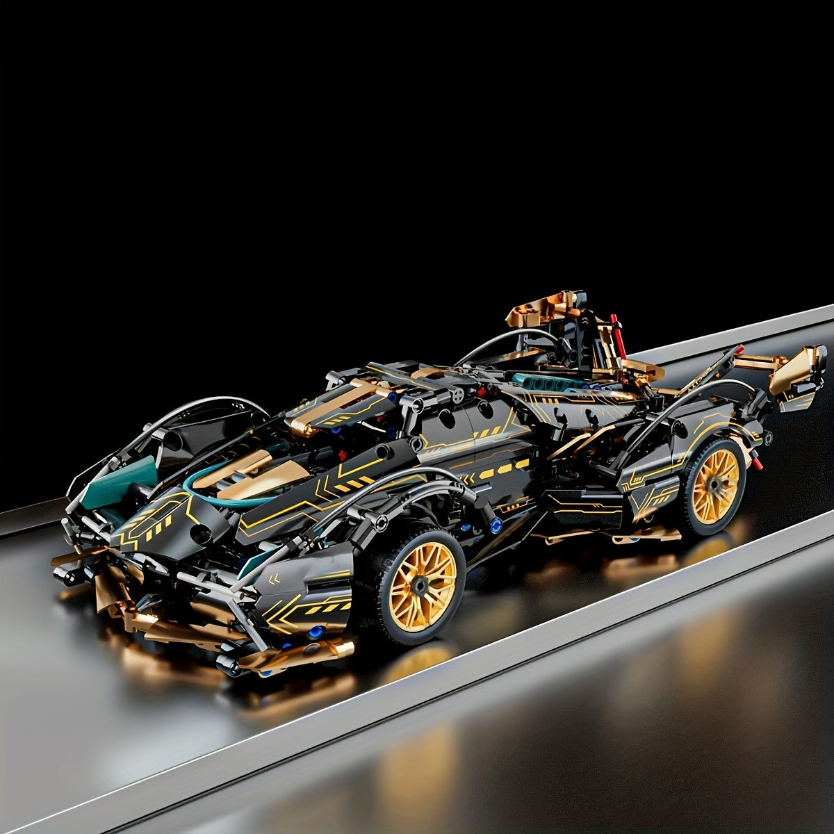 1330pcs ABS Sports Car Model - Stackable Building Blocks Gift