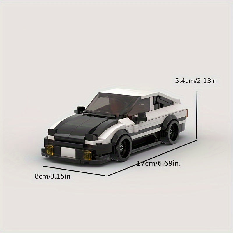 Car Building Block Toy – Classic Racing Car Model, Educational Christmas Gift