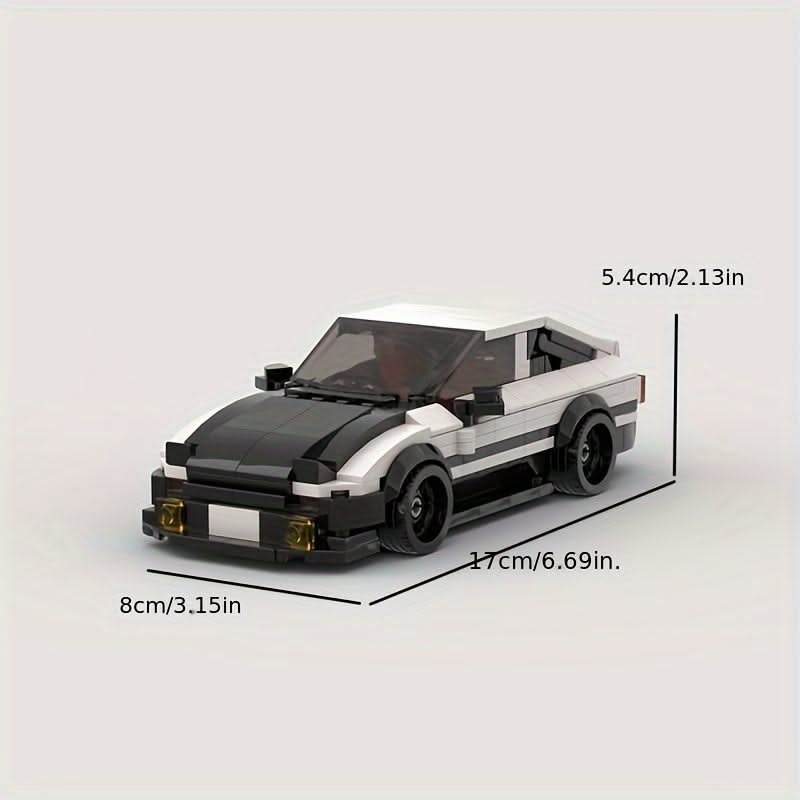 Car Building Block Toy – Classic Racing Car Model, Educational Christmas Gift for Kids