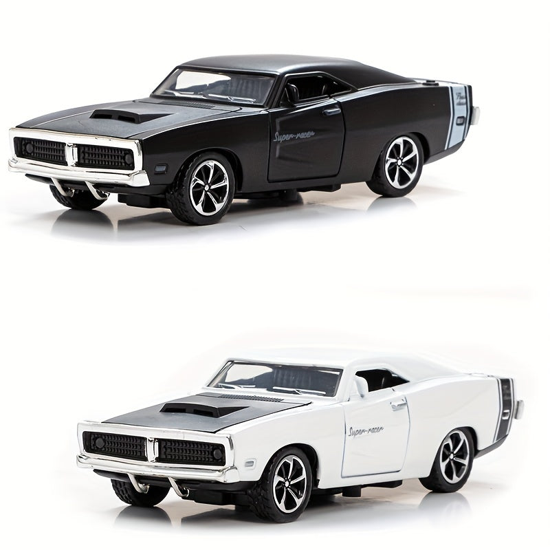 1:32 Alloy Sports Car Model – Openable Die-Cast Toy Car for Kids