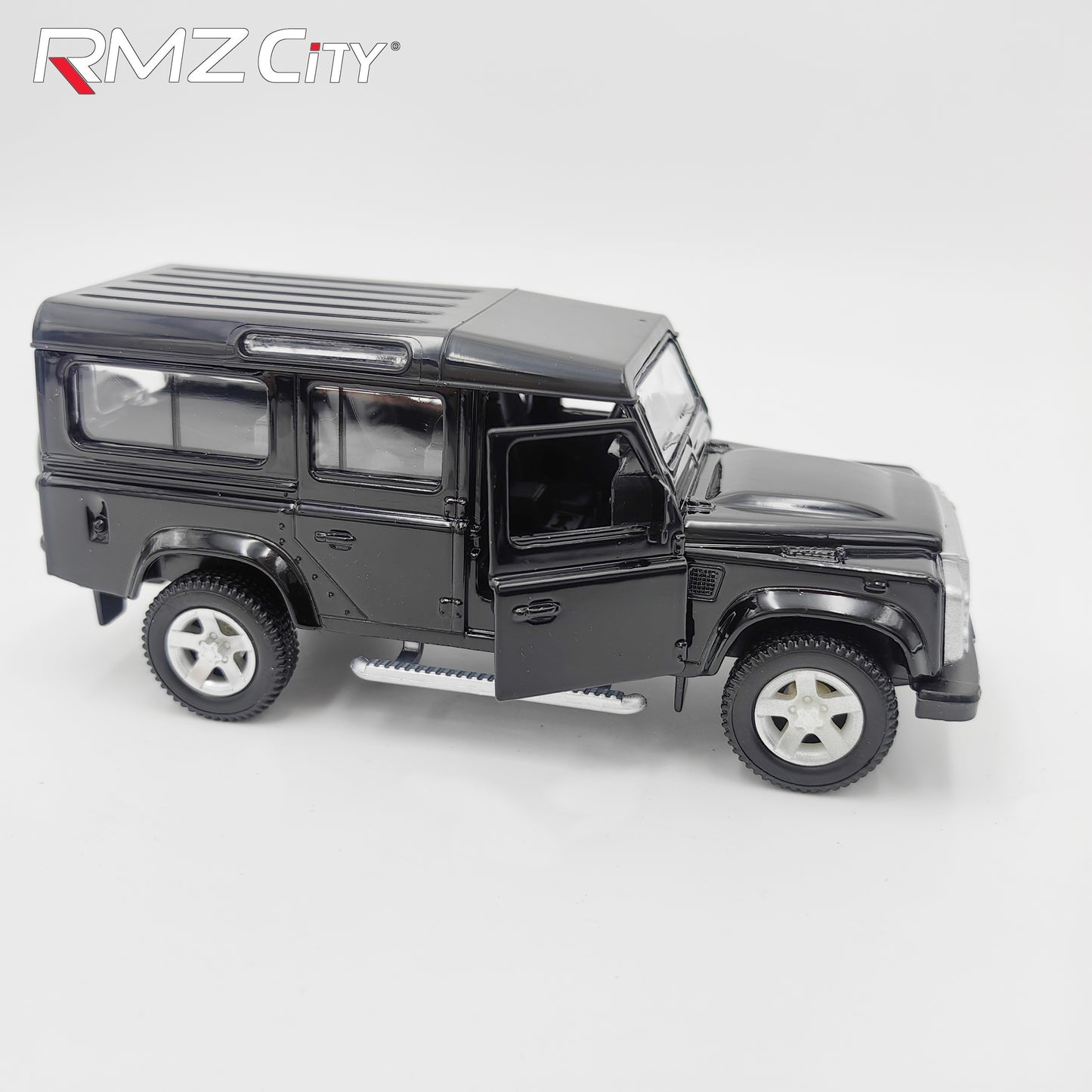 RMZ City Land Rover Defender Alloy Car Model – Openable Doors, Metal Toy