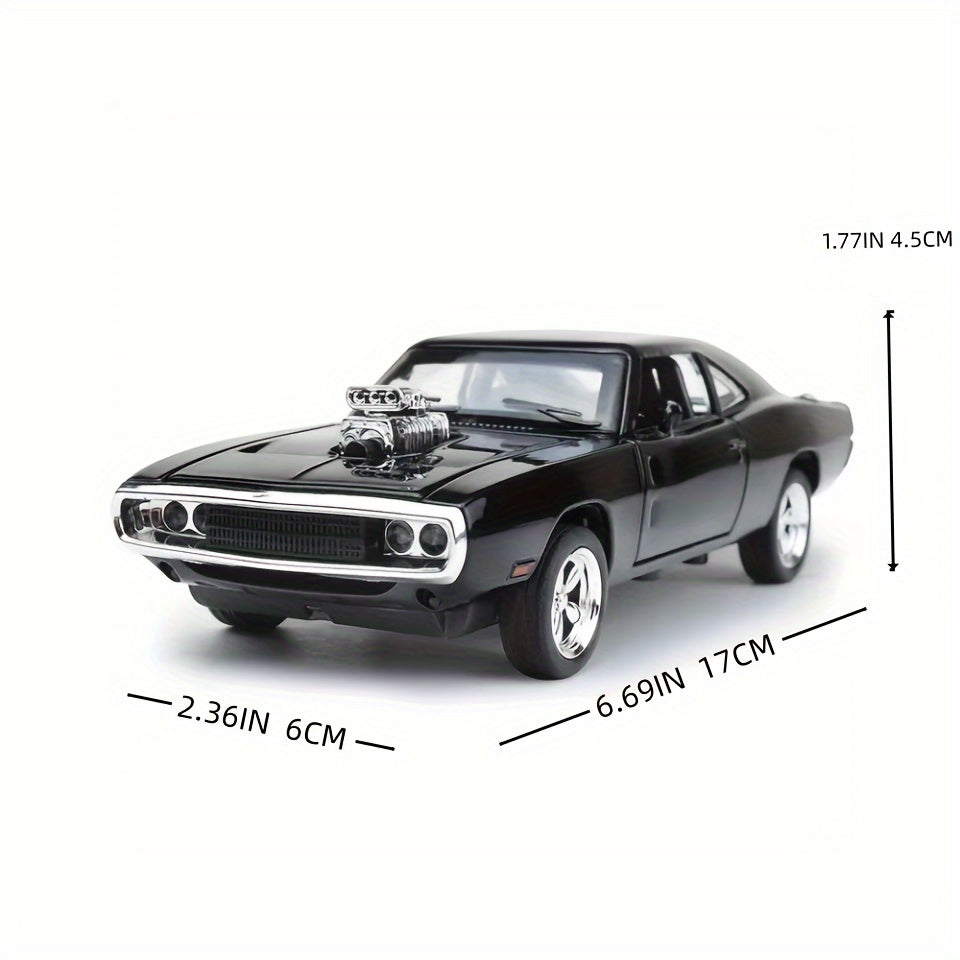 1:32 Classic Alloy Sports Car Model – Pull Back Die-Cast Toy for Kids