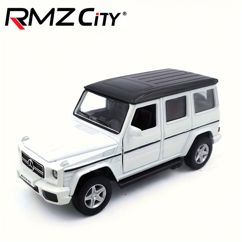 1:36 Scale Golden Mercedes-AMG G63 Off-Road Vehicle – Inertia Toy for Boys