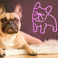 French Bulldog Neon Light – Pink Puppy USB LED Wall Decor Sign