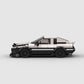 313 Teile AE86 Rennwagen Modellbausteine Set – Klassisches MOC Geschenk für Kinder