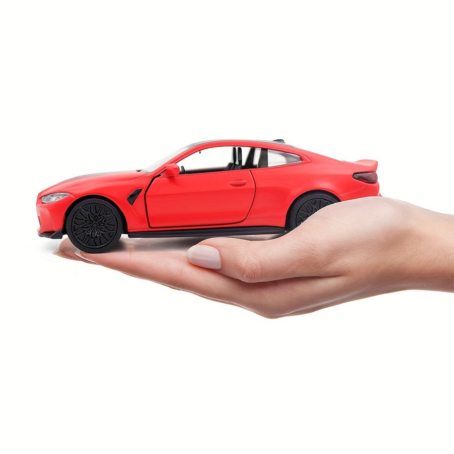 RMZ City 1:36 Scale BMW M4 CSL – Die-Cast Toy Car with Pull-Back Action