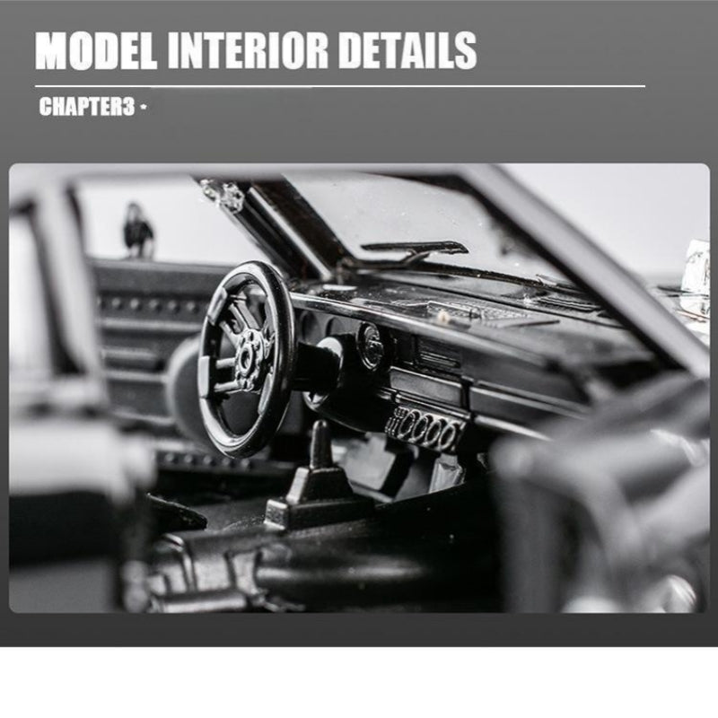 1:32 Classic Alloy Sports Car Model – Pull Back Die-Cast Toy for Kids