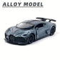 1:36 Alloy Three-Door Sports Car Model – Pull Back Racing Toy for Halloween & Collectors
