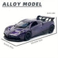 1:36 Alloy Three-Door Sports Car Model – Pull Back Racing Toy for Halloween & Collectors