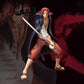 Bandai One Piece Zoro Rothaarige Anime Figur - PVC Schreibtisch Deko Geschenk