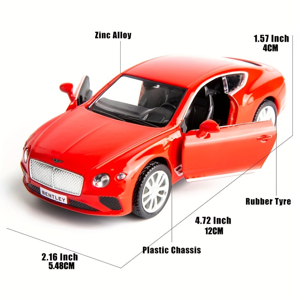 RMZ City 1:36 Continental GT Alloy Toy Car – Pull Back Model