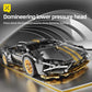 Black & Golden Racing Car – Technology Building Blocks Sports Car Model