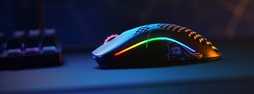 Glorious Model O Wireless Gaming Mouse, 69g, RGB, 71h Battery, Black