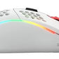 Glorious Model D Kabelgebundene Gaming Maus, 68g, Pixart 3360, RGB, Weiß