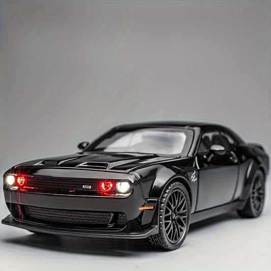 Metal Die-Cast Sports Car 1:24 - Sound & Light Effects Collectible Gift