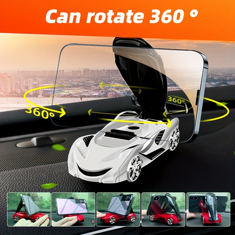Car Phone Holder Stand – Fast Car Design with Navigation Mount & Aromatherapy