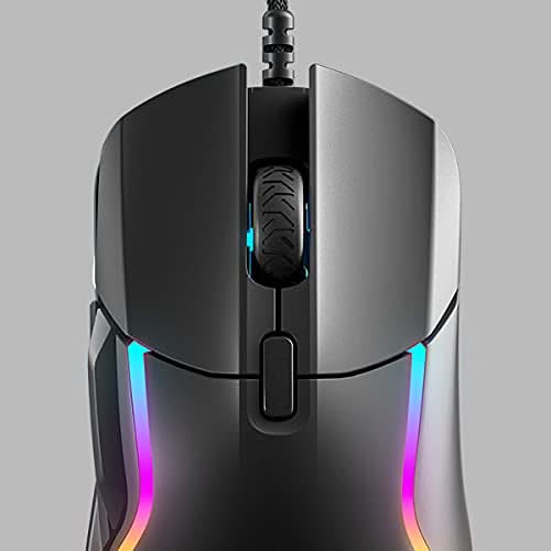 SteelSeries Rival 5 Gaming Mouse, 18K CPI, 9 Buttons, 85g, Black