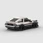 313 Teile AE86 Rennwagen Modellbausteine Set – Klassisches MOC Geschenk für Kinder