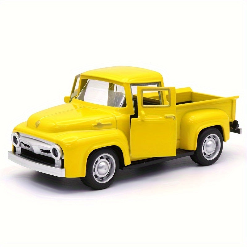 1:32 Alloy Vintage Pickup Truck Model – Boys' Toy with Pendulum Parts