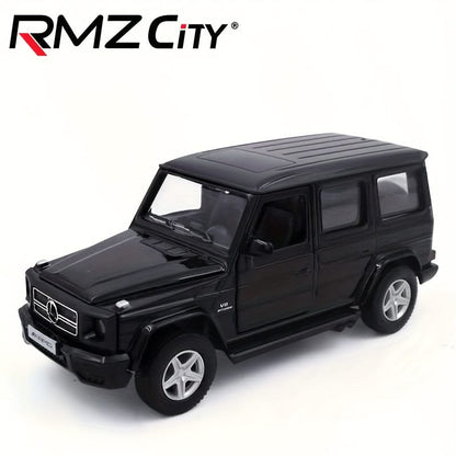 1:36 Scale Golden Mercedes-AMG G63 Off-Road Vehicle