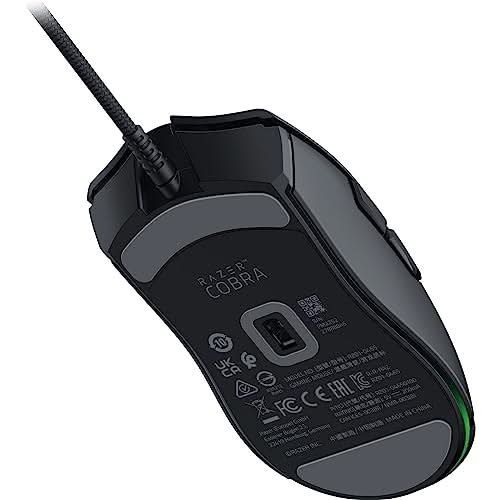 Razer Cobra Wired Gaming Mouse, RGB, 57g, Optical Switches
