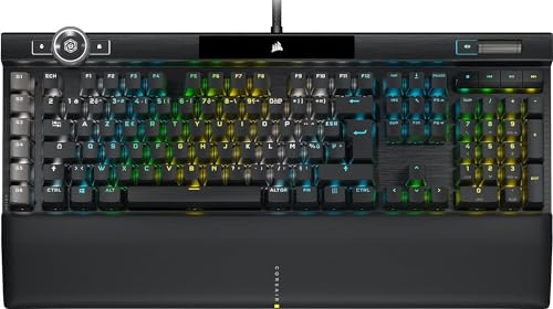 Corsair K100 RGB Clavier Gaming - Switch OPX, AZERTY, Touches PBT, Stream Deck