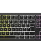 Corsair K55 Core Gaming-Tastatur, AZERTY, RGB 10 Zonen, iCUE-kompatibel