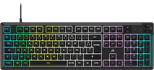 Corsair K55 Core Clavier Gaming AZERTY, RGB 10 Zones, Compatible iCUE