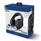 Trust GXT 488 Forze – Offizielles PS4/PS5 Headset, faltbares Mikrofon