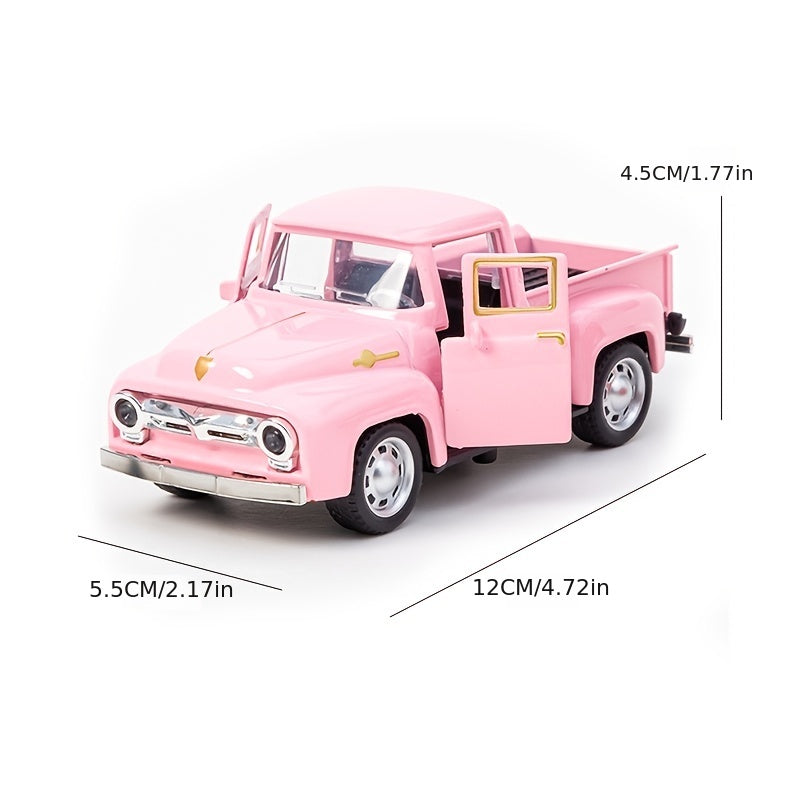 1:32 Alloy Vintage Pickup Truck Model – Boys' Toy with Pendulum Parts