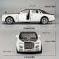1:36 Phantom Die-Cast Spielzeugauto – Rückzug, Sound & Licht (Weiß)