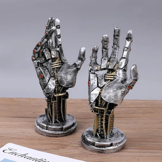 Cyberpunk 3D Printed Game Controller Stand – Sci-Fi Desktop Organizer