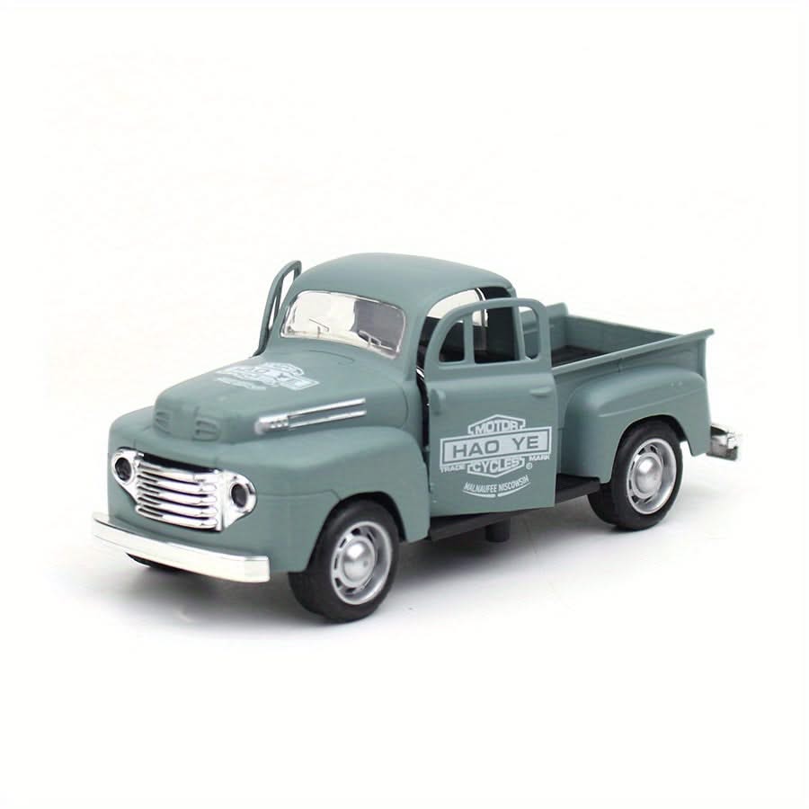 1:32 Alloy Graffiti Pickup Car Model – Die-Cast Toy with Openable Doors