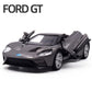 Ford GT Rückzieh-Modellauto aus Metall – MAKEDA Sammelspielzeug Geschenk