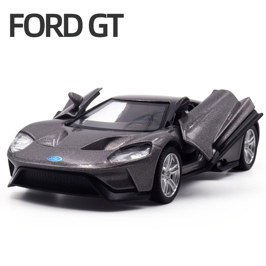 Ford GT Pull-Back Metal Car Model – MAKEDA Collectible Toy Gift