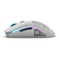 Glorious Model O Wireless Gaming Maus, 69g, RGB, 71h Akku, Weiß