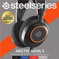 SteelSeries Arctis Nova 3 - Multiplattform-Headset mit Memory-Schaum