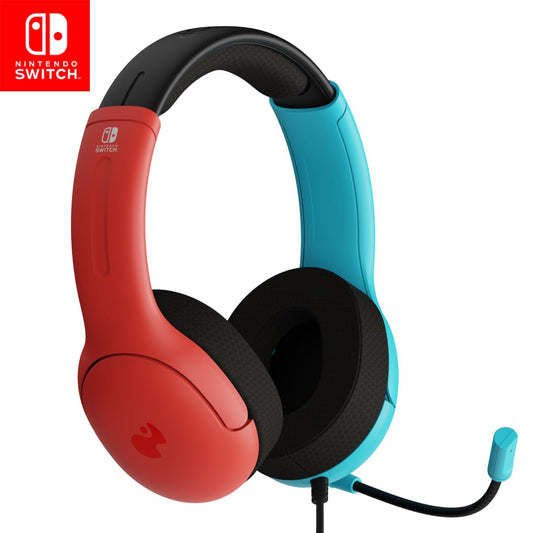 PDP LVL40 Gaming Headset - Switch/PC Compatible, Soft Ear Pads
