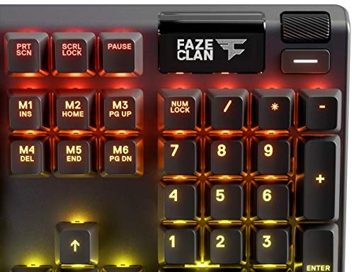 SteelSeries Apex 7 Clavier Méca AZERTY, Écran OLED, Switchs Rouges