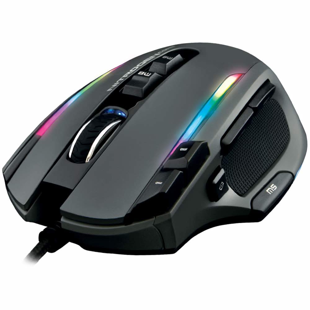 The G-Lab Kult Nitrogen Core Gaming Mouse, 10K DPI, 11 Buttons, RGB
