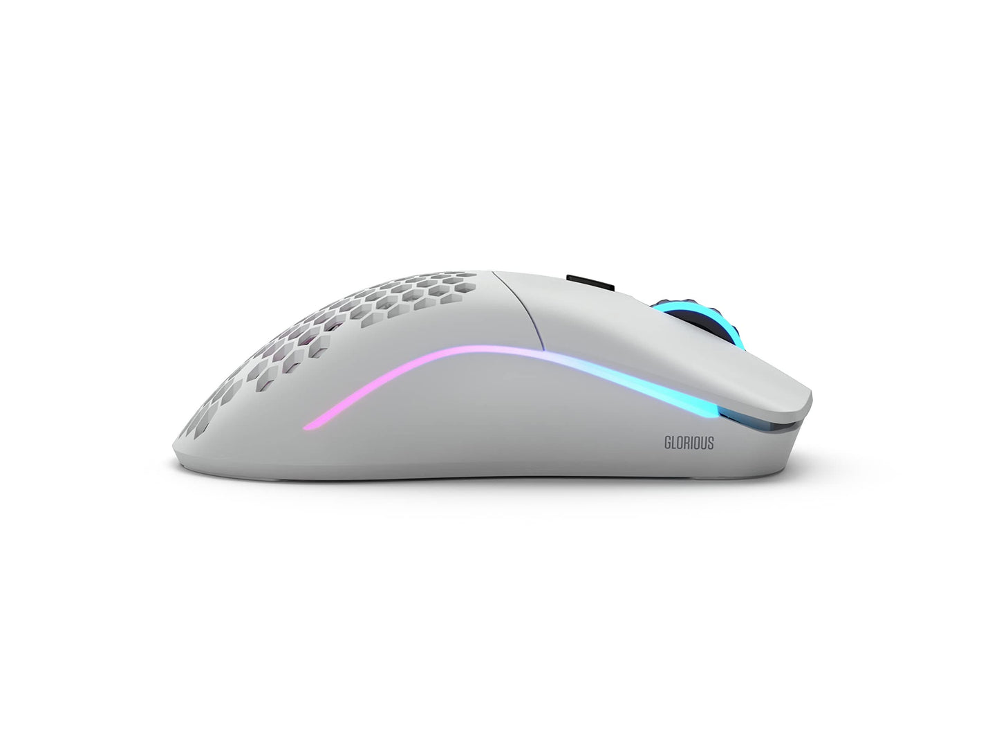 Glorious Model O Wireless Gaming Mouse, 69g, RGB, 71h Battery, White