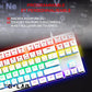 G-Lab Keyz Mercury TKL Mechanische Tastatur AZERTY RGB, Kompakt, PC/Konsole
