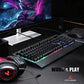 LYCANDER - Gaming Headset m. LED, Mikrofon für PC/PS4/Xbox/Switch