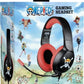 Konix One Piece – Kabelgebundenes Gaming-Headset, Luffy-Design, 3,5 mm