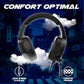 AKUMA SEINEN H02 - Gaming-Headset mit tiefen Bässen, Schwarz